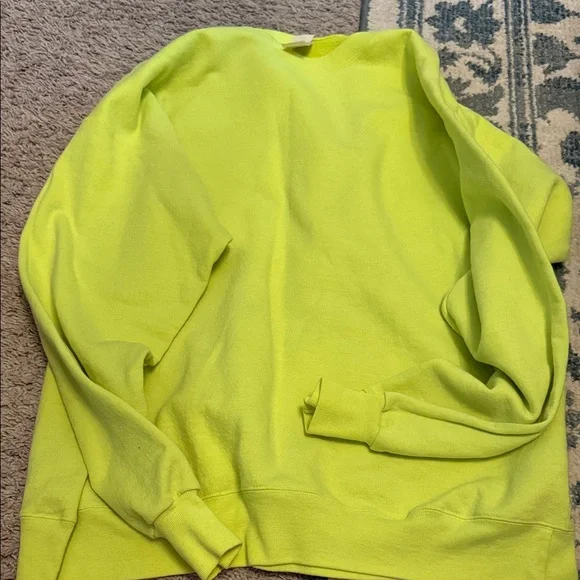 Hanes Neon Yellow Women's Top - Picture 1 of 1